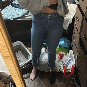 Levi Strauss straight leg jeans